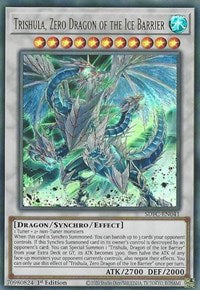 Trishula, Zero Dragon of the Ice Barrier [SDFC-EN041] Ultra Rare | Tables and Towers