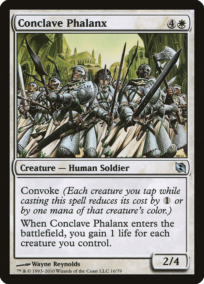 Conclave Phalanx [Duel Decks: Elspeth vs. Tezzeret] | Tables and Towers