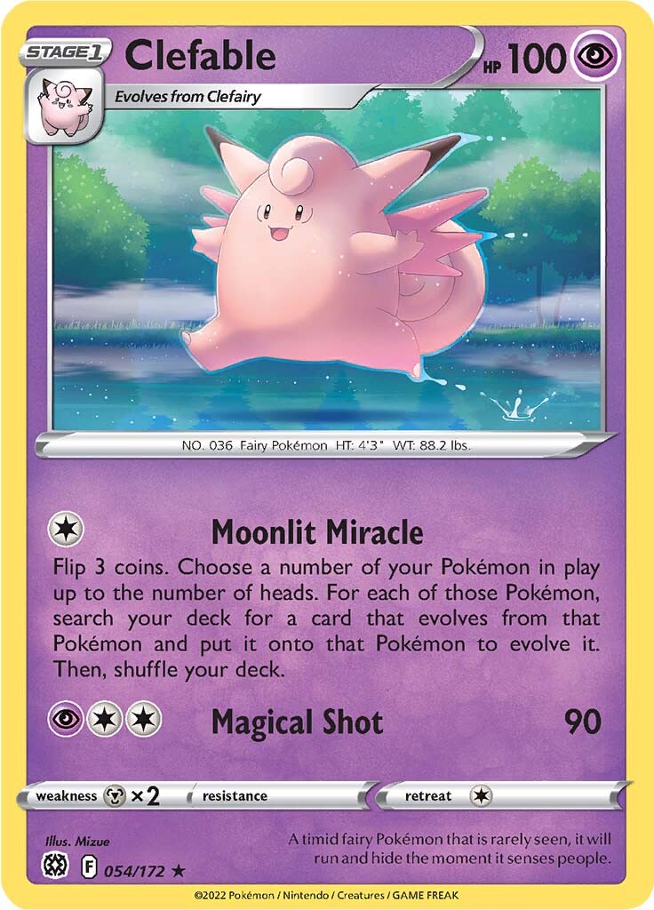 Clefable (054/172) [Sword & Shield: Brilliant Stars] | Tables and Towers