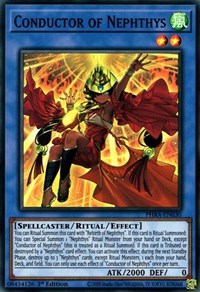 Conductor of Nephthys [PHRA-EN030] Super Rare | Tables and Towers