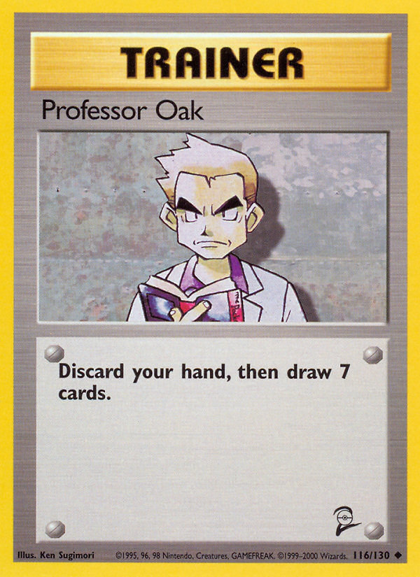 Professor Oak (116/130) [Base Set 2] | Tables and Towers