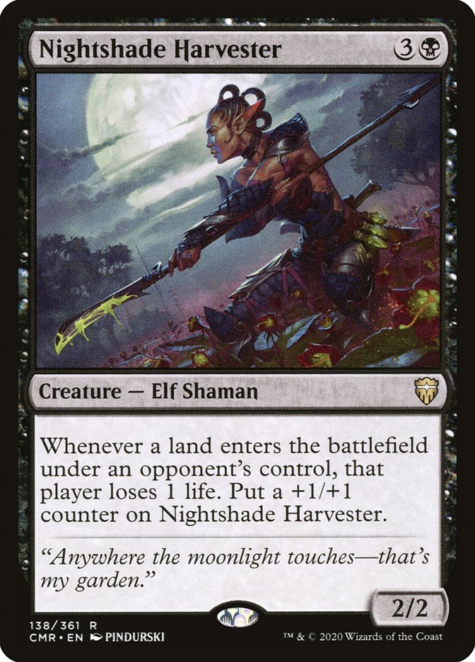 Nightshade Harvester [Commander Legends] | Tables and Towers