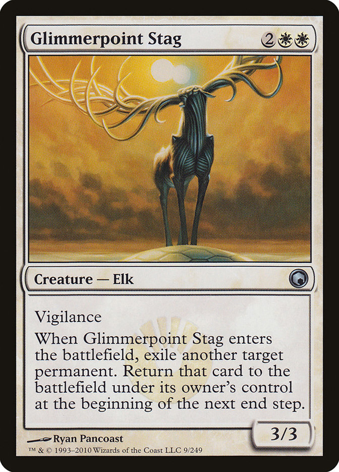 Glimmerpoint Stag [Scars of Mirrodin] | Tables and Towers