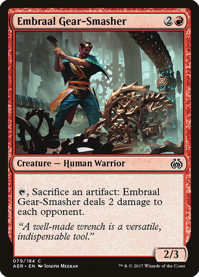 Embraal Gear-Smasher [Aether Revolt] | Tables and Towers