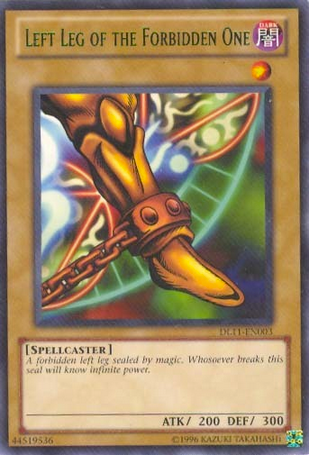 Left Leg of the Forbidden One (Green) [DL11-EN003] Rare | Tables and Towers