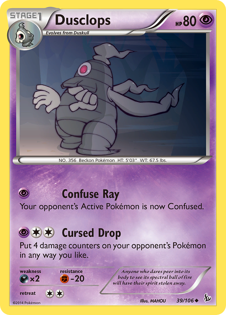 Dusclops (39/106) [XY: Flashfire] | Tables and Towers