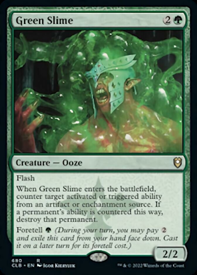 Green Slime [Commander Legends: Battle for Baldur's Gate] | Tables and Towers