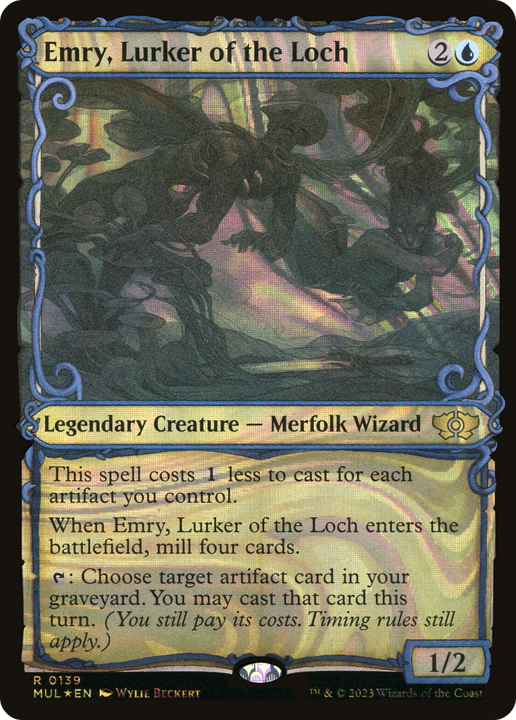 Emry, Lurker of the Loch (Halo Foil) [Multiverse Legends] | Tables and Towers