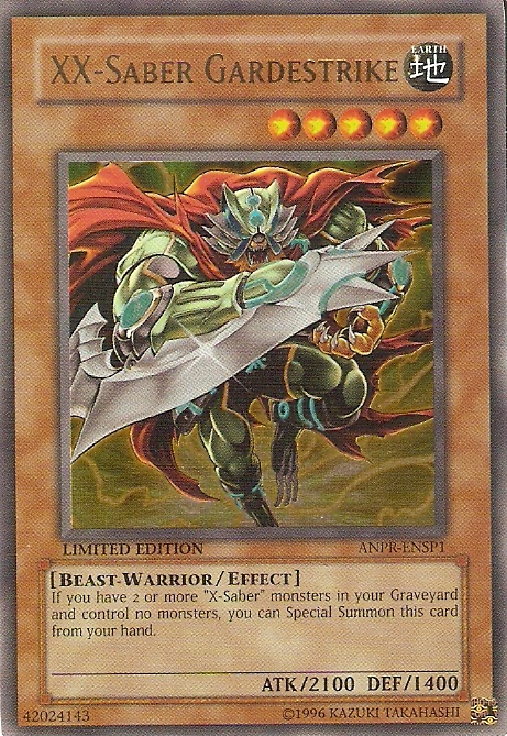 XX-Saber Gardestrike [ANPR-ENSP1] Ultra Rare | Tables and Towers