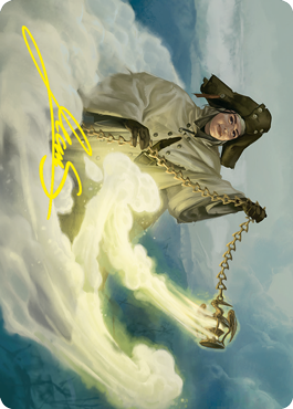 Traveling Minister Art Card (Gold-Stamped Signature) [Innistrad: Crimson Vow Art Series] | Tables and Towers