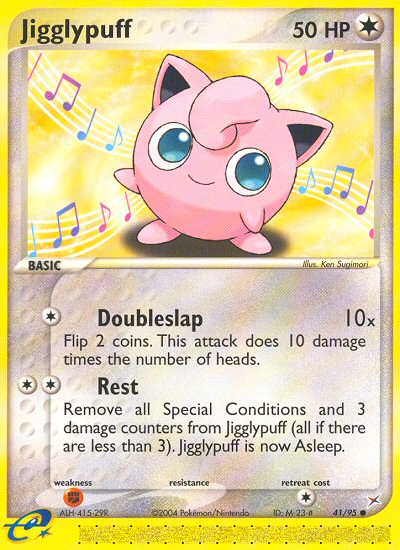 Jigglypuff (41/95) [EX: Team Magma vs Team Aqua] | Tables and Towers