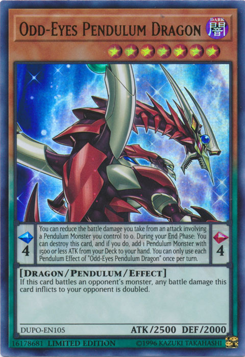 Odd-Eyes Pendulum Dragon [DUPO-EN105] Ultra Rare | Tables and Towers