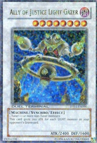 Ally of Justice Light Gazer [DT01-EN090] Ultra Rare | Tables and Towers