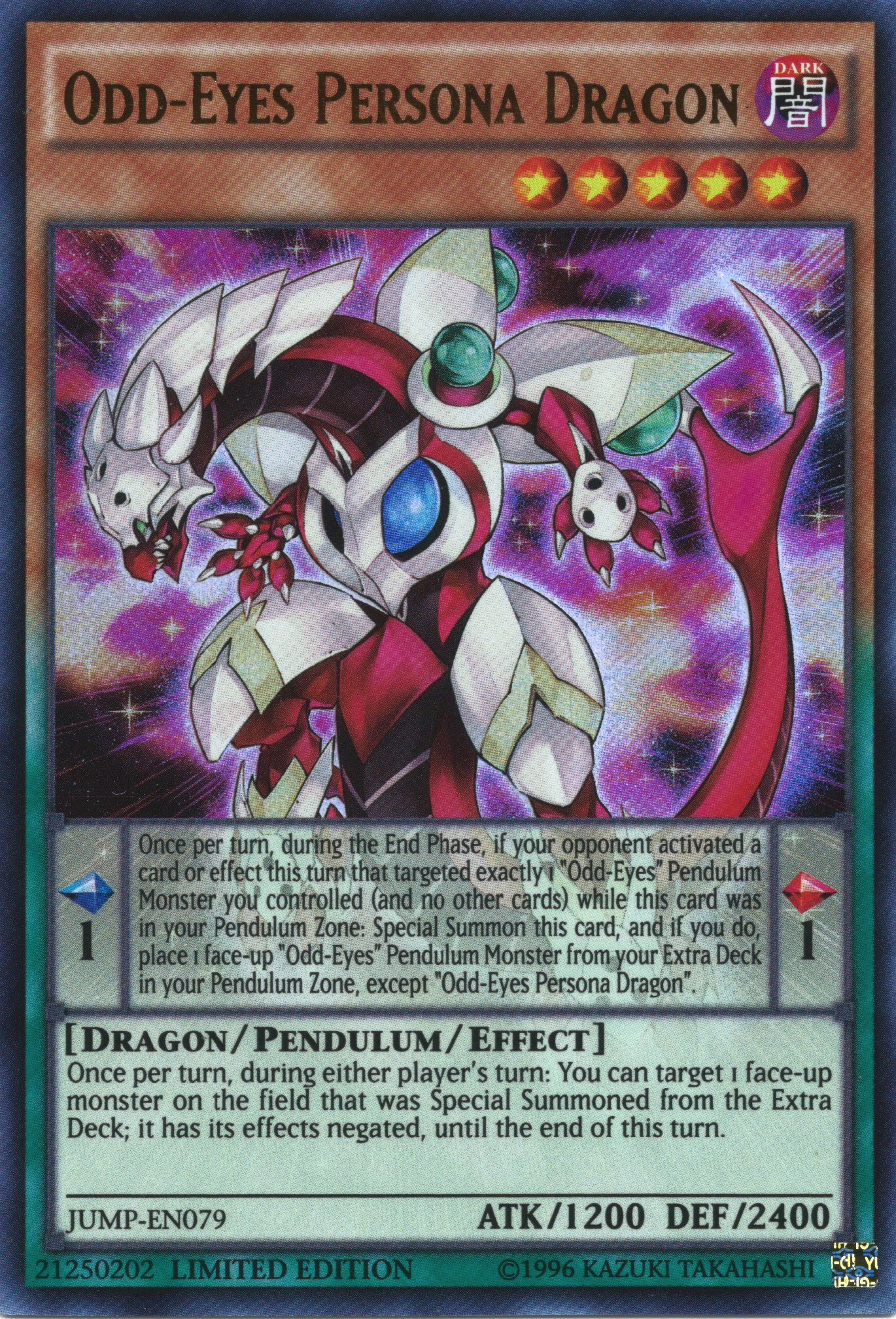 Odd-Eyes Persona Dragon [JUMP-EN079] Ultra Rare | Tables and Towers