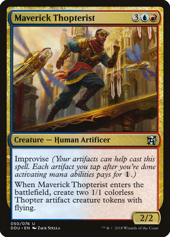 Maverick Thopterist [Duel Decks: Elves vs. Inventors] | Tables and Towers