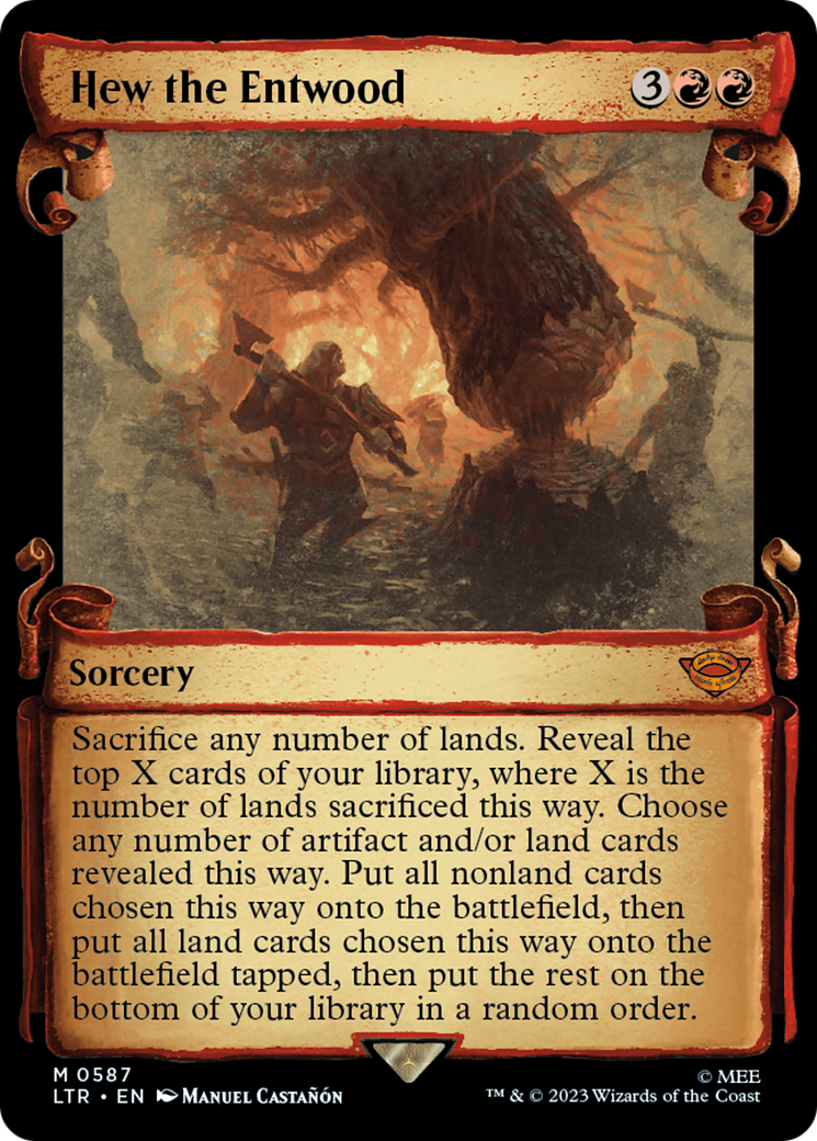 Hew the Entwood [The Lord of the Rings: Tales of Middle-Earth Showcase Scrolls] | Tables and Towers