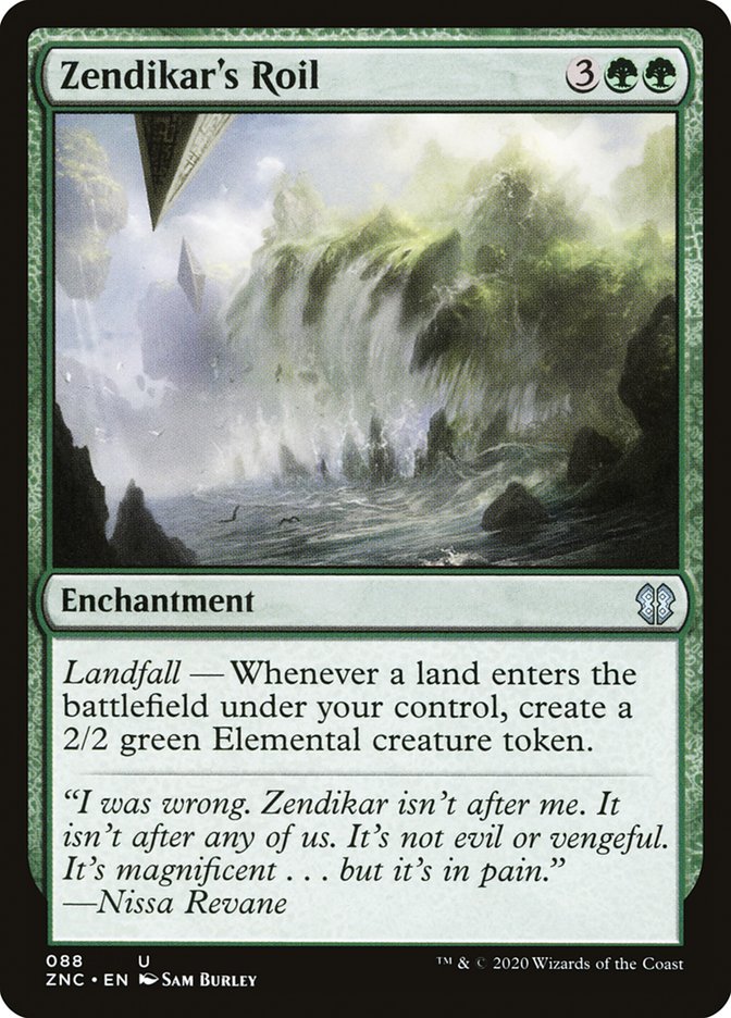 Zendikar's Roil [Zendikar Rising Commander] | Tables and Towers