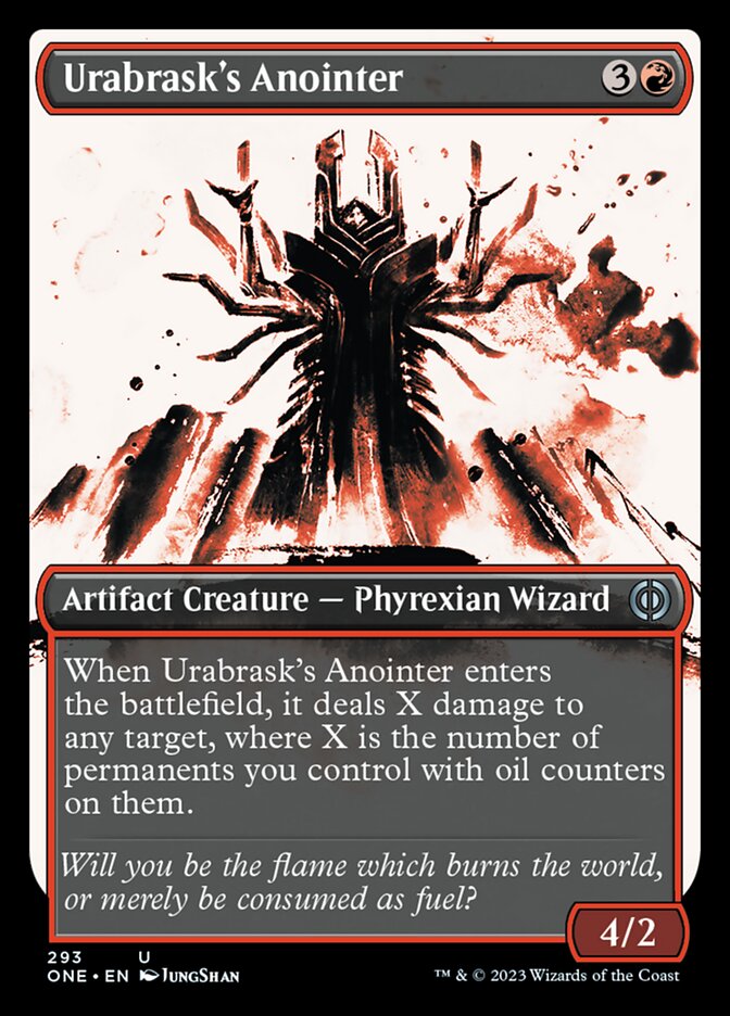 Urabrask's Anointer (Showcase Ichor) [Phyrexia: All Will Be One] | Tables and Towers