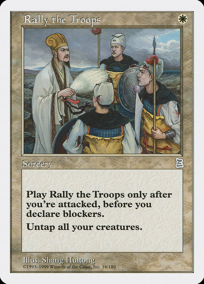 Rally the Troops [Portal Three Kingdoms] | Tables and Towers