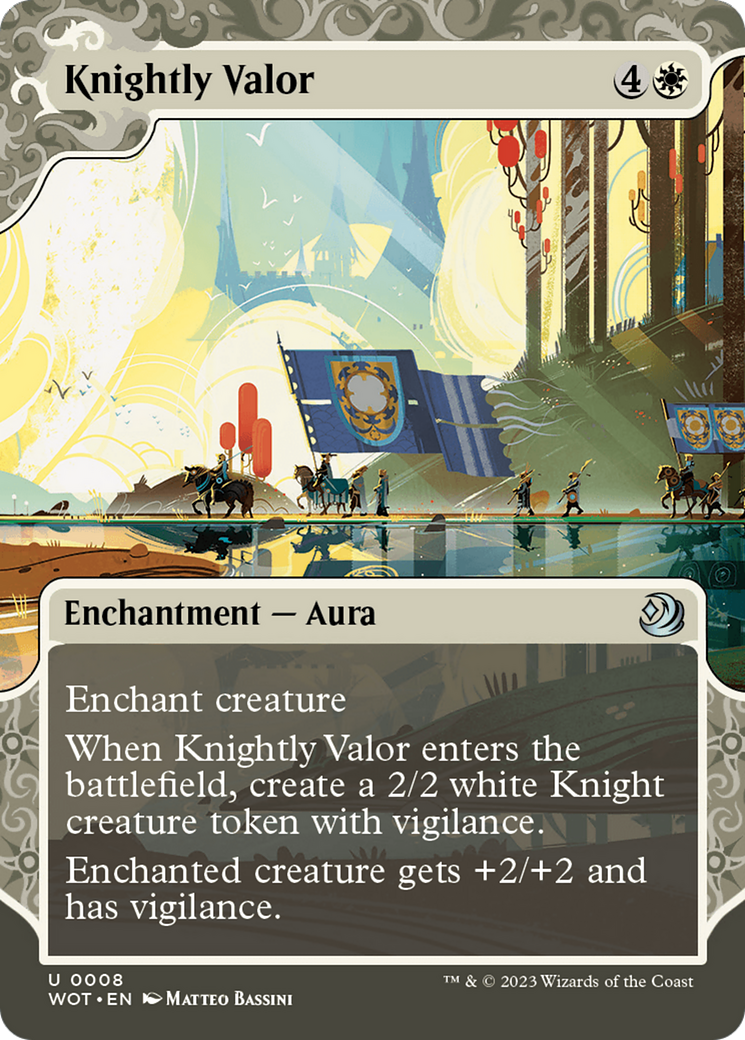 Knightly Valor [Wilds of Eldraine: Enchanting Tales] | Tables and Towers