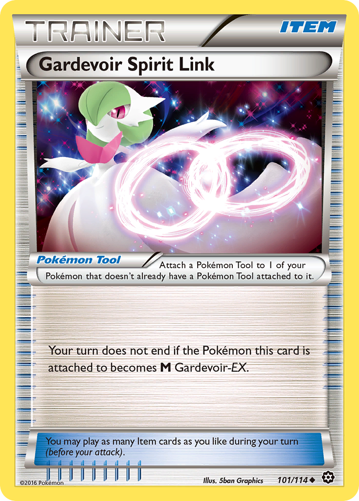 Gardevoir Spirit Link (101/114) [XY: Steam Siege] | Tables and Towers