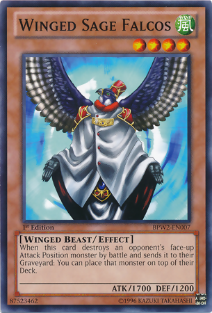 Winged Sage Falcos [BPW2-EN007] Common | Tables and Towers