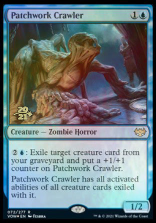 Patchwork Crawler [Innistrad: Crimson Vow Prerelease Promos] | Tables and Towers