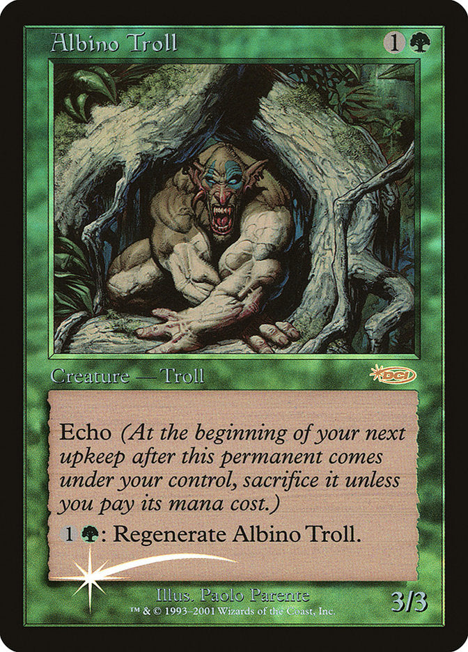 Albino Troll [Friday Night Magic 2002] | Tables and Towers