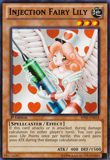 Injection Fairy Lily [BP02-EN018] Rare | Tables and Towers