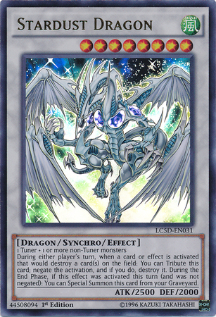 Stardust Dragon [LC5D-EN031] Ultra Rare | Tables and Towers