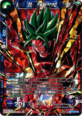 Kale, the Awakened Sister (BT7-040) [Assault of the Saiyans] | Tables and Towers