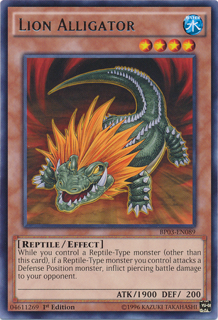 Lion Alligator [BP03-EN089] Rare | Tables and Towers