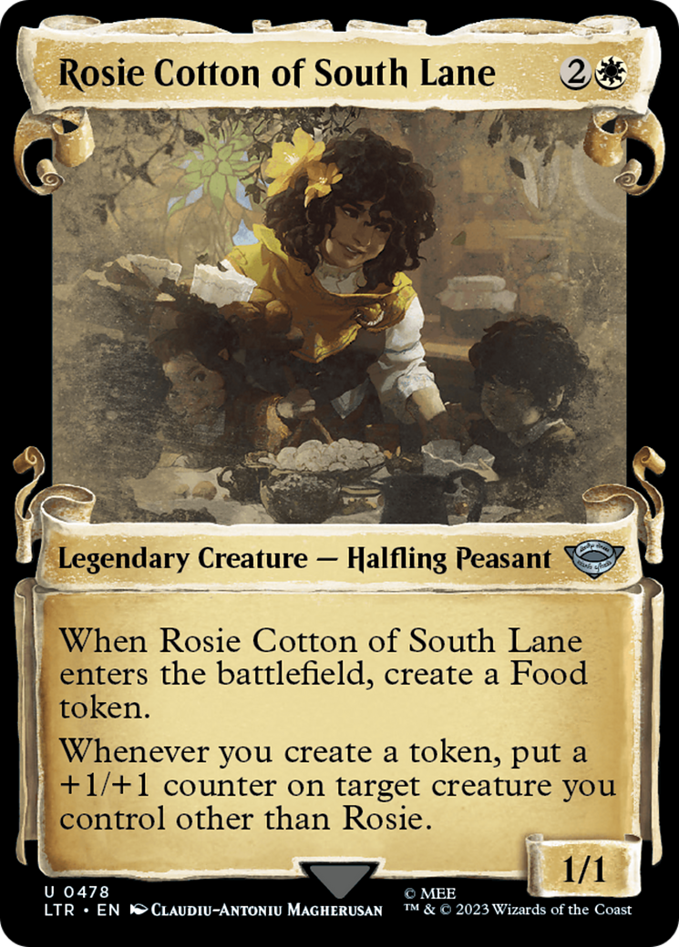 Rosie Cotton of South Lane [The Lord of the Rings: Tales of Middle-Earth Showcase Scrolls] | Tables and Towers