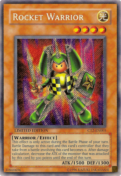 Rocket Warrior [CT2-EN005] Secret Rare | Tables and Towers