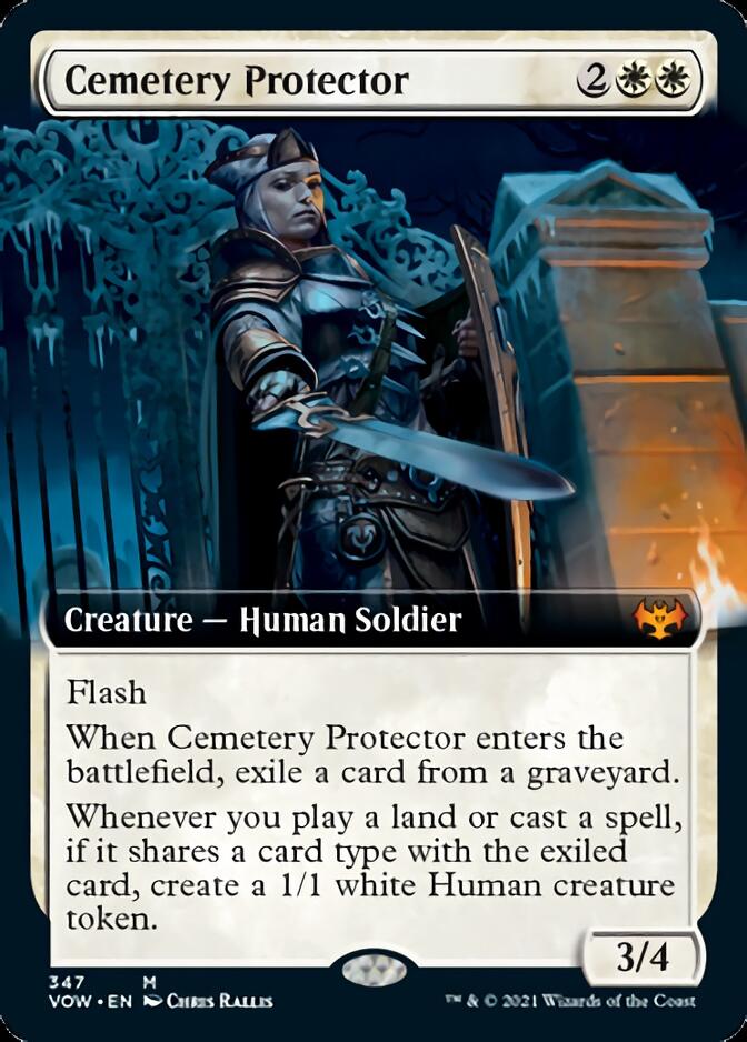 Cemetery Protector (Extended Art) [Innistrad: Crimson Vow] | Tables and Towers