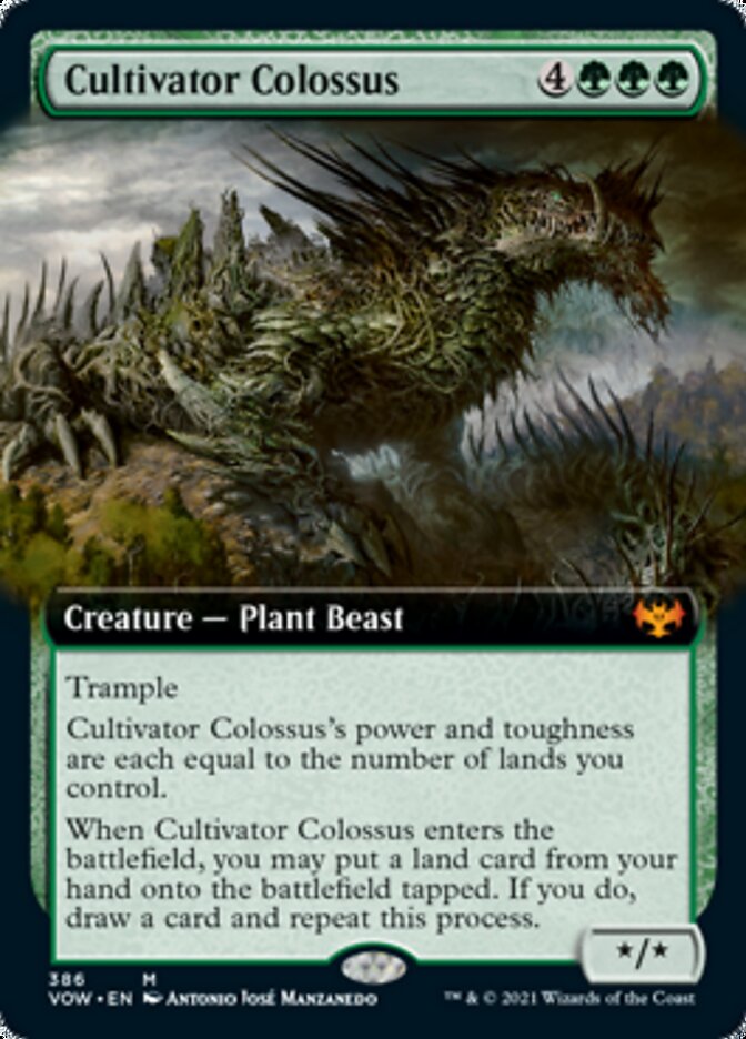 Cultivator Colossus (Extended Art) [Innistrad: Crimson Vow] | Tables and Towers