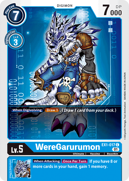 WereGarurumon [EX1-017] [Classic Collection] | Tables and Towers