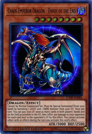 Chaos Emperor Dragon - Envoy of the End [JUMP-EN086] Ultra Rare | Tables and Towers