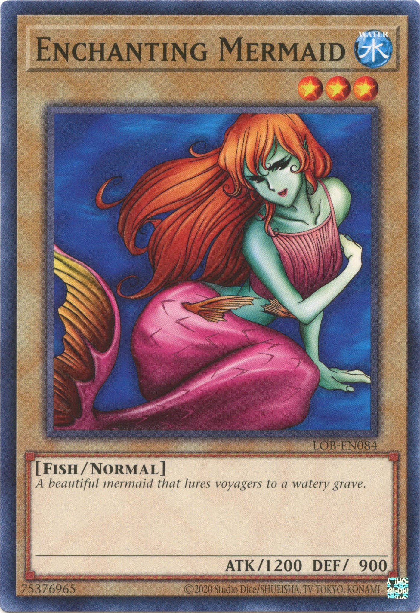 Enchanting Mermaid (25th Anniversary) [LOB-EN084] Common | Tables and Towers