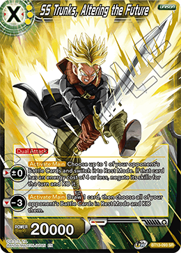 SS Trunks, Altering the Future (BT13-093) [Supreme Rivalry] | Tables and Towers