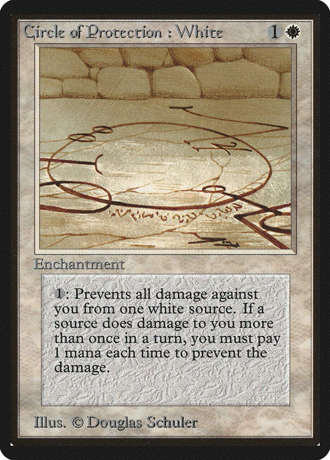 Circle of Protection: White [Beta Edition] | Tables and Towers