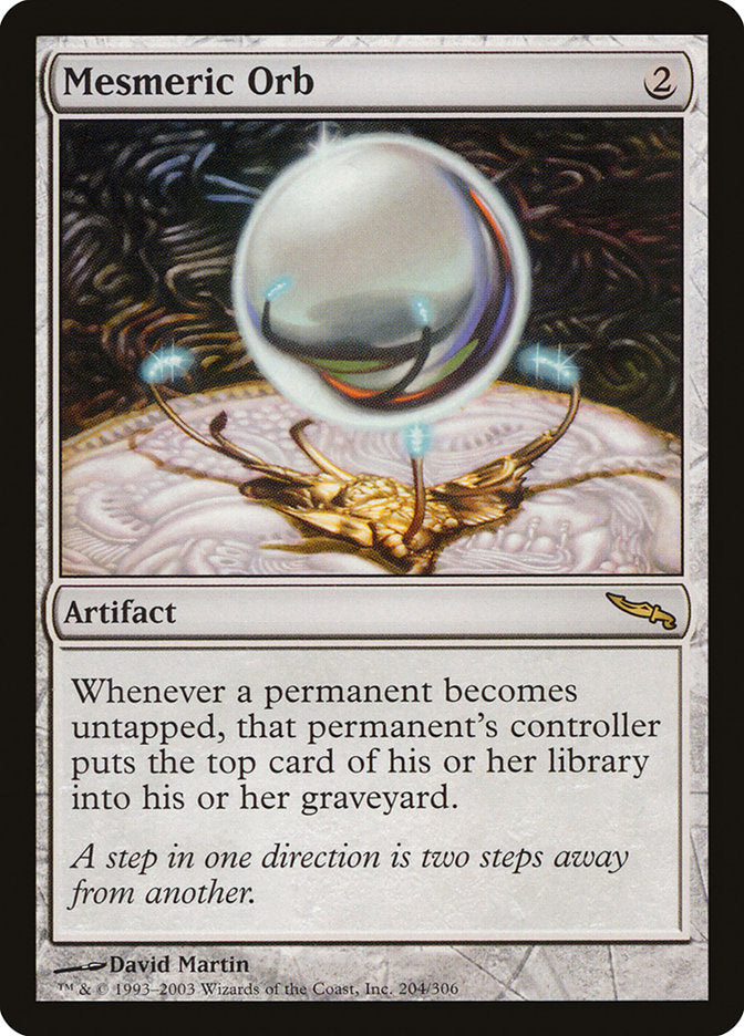 Mesmeric Orb [Mirrodin] | Tables and Towers