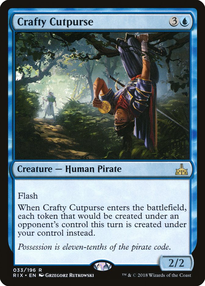 Crafty Cutpurse [Rivals of Ixalan] | Tables and Towers