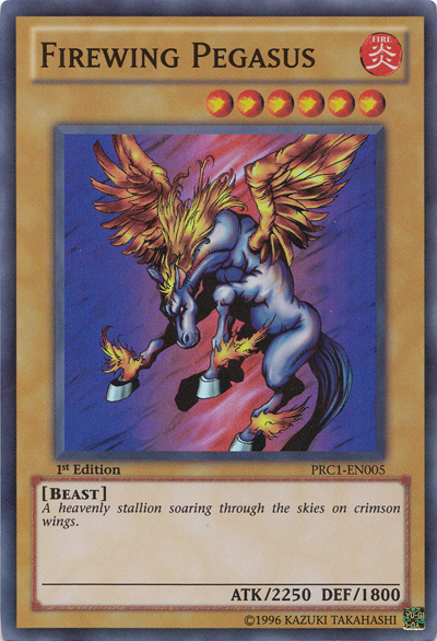 Firewing Pegasus [PRC1-EN005] Super Rare | Tables and Towers