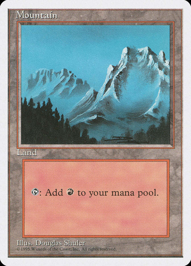 Mountain (Snow Top / Highest Point on Right) [Fourth Edition] | Tables and Towers