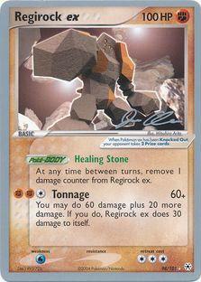 Regirock ex (98/101) (Mewtrick - Jason Klaczynski) [World Championships 2006] | Tables and Towers