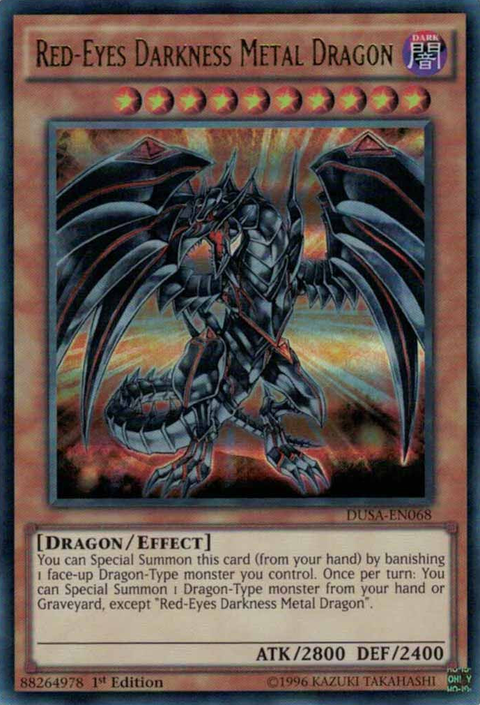 Red-Eyes Darkness Metal Dragon [DUSA-EN068] Ultra Rare | Tables and Towers