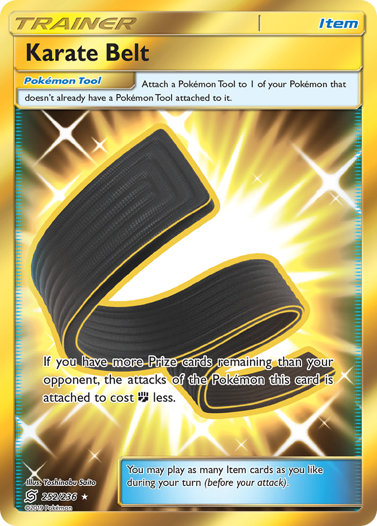 Karate Belt (252/236) [Sun & Moon: Unified Minds] | Tables and Towers