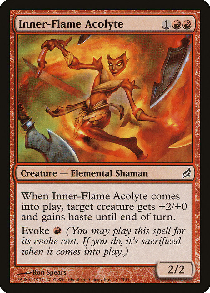 Inner-Flame Acolyte [Lorwyn] | Tables and Towers