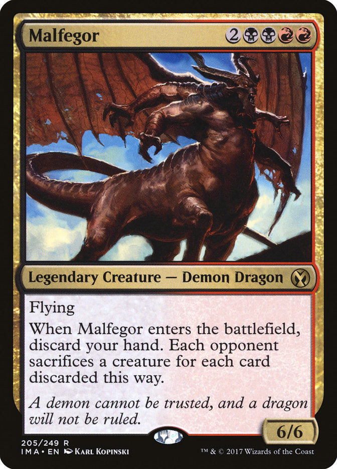 Malfegor [Iconic Masters] | Tables and Towers